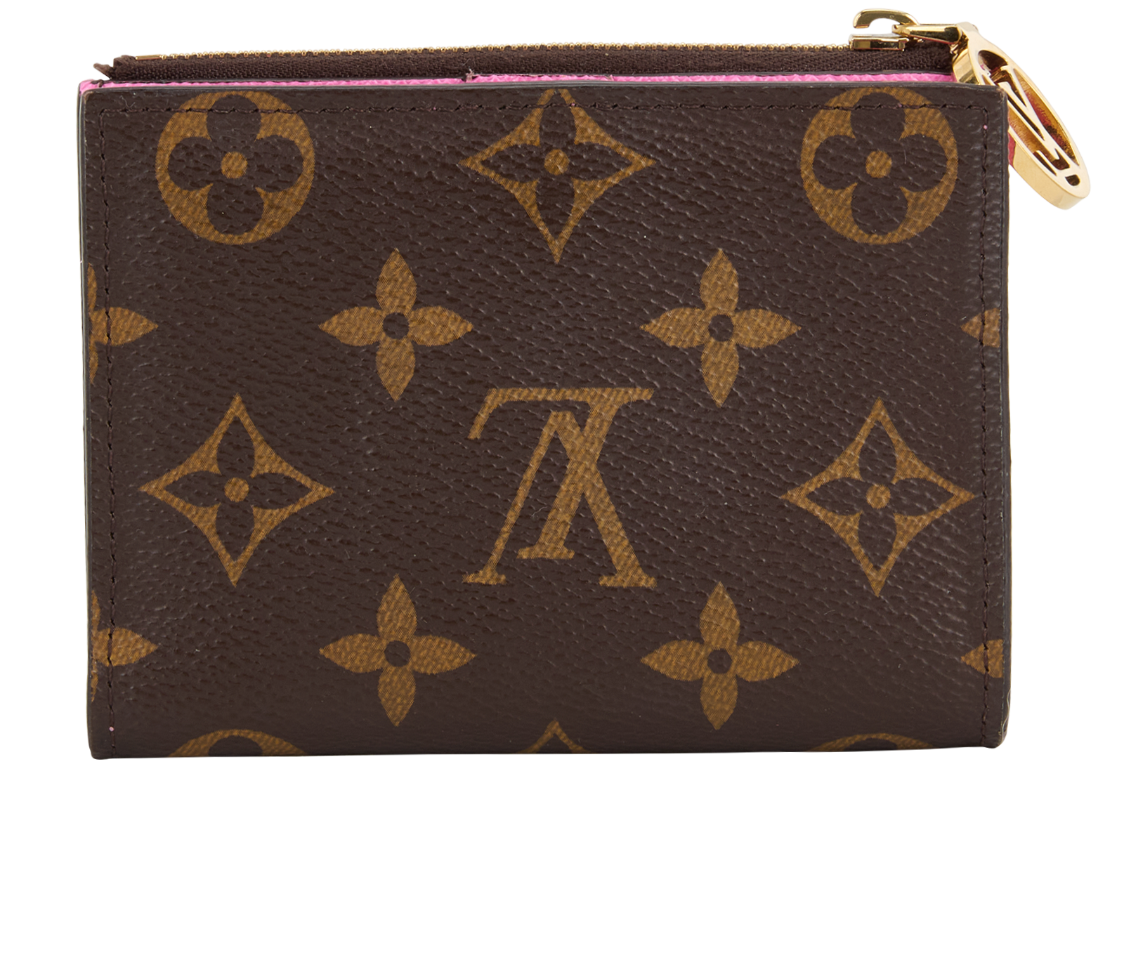 Louis Vuitton Lisa Wallet, &pound;295, Accessories, Brown, Canvas, Back view